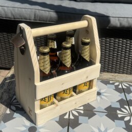 bierkrat met opener