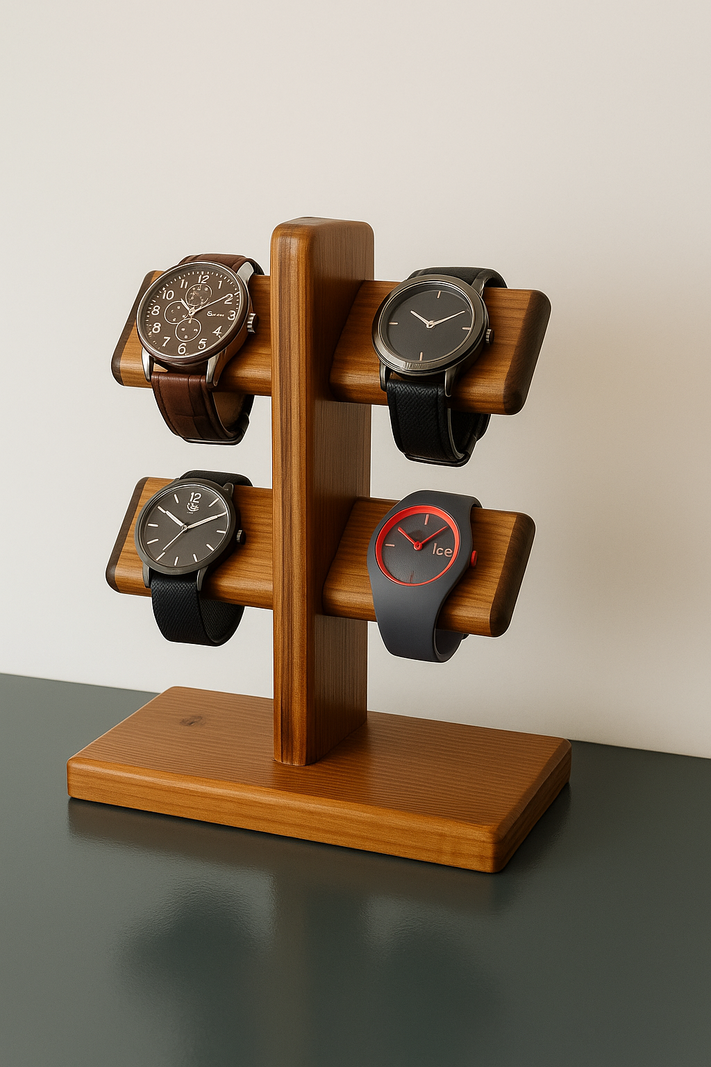 horloge standaard voor 4 horloges